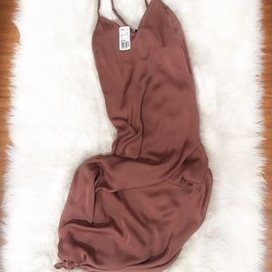 Beautiful Satin Maxi Dress